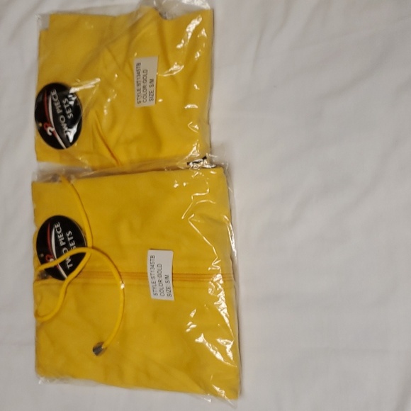 Julia Just Vibing Seamless Zip Up Legging Set - Yellow Size S/M - Picture 5 of 10